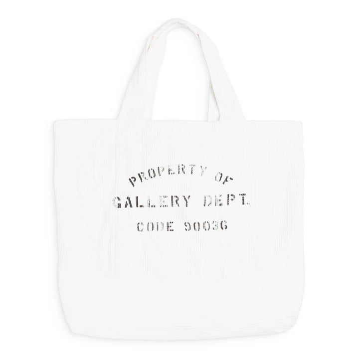 GALLERY DEPT CORDUROY TOTE BAG