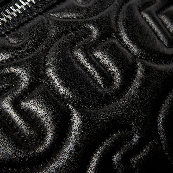 STUDDED LEATHER TRAVEL SACK