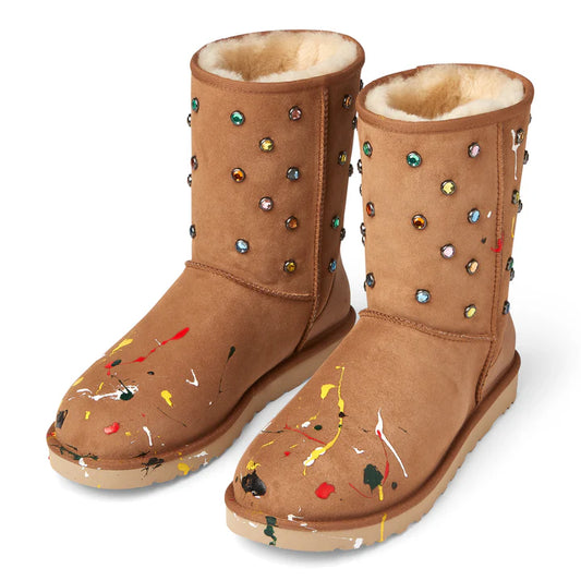 UGG GALLERY DEPT CLASSIC SHORT CHESTNUT SUEDE