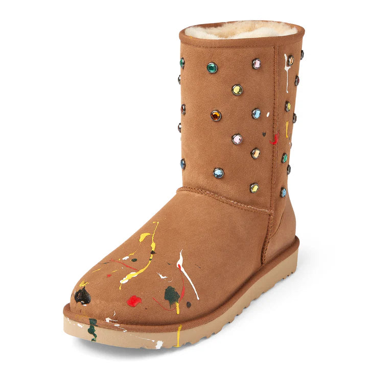 UGG GALLERY DEPT CLASSIC SHORT CHESTNUT SUEDE