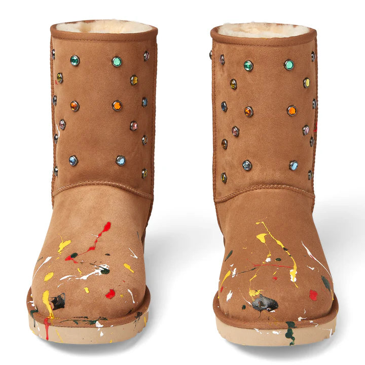 UGG GALLERY DEPT CLASSIC SHORT CHESTNUT SUEDE