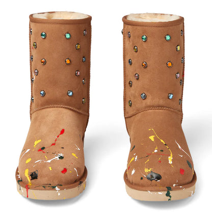UGG GALLERY DEPT CLASSIC SHORT CHESTNUT SUEDE