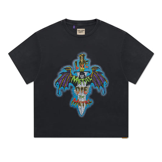 GALLERY DEPT LIVE FOR METAL TEE