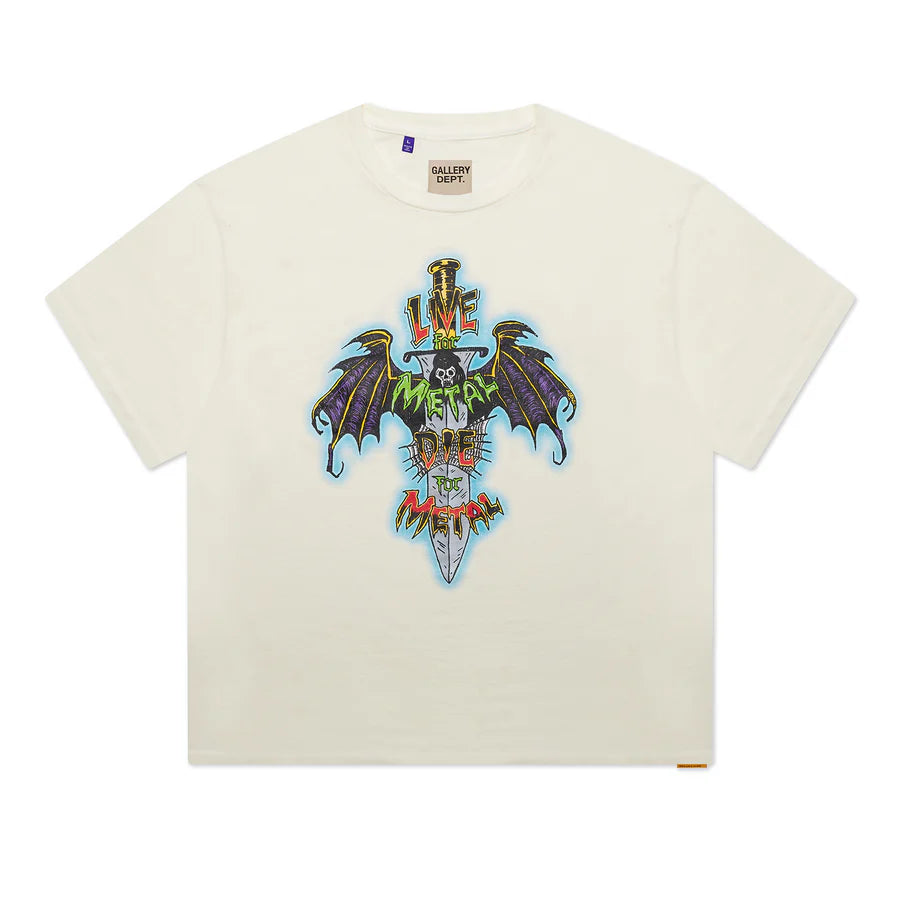 GALLERY DEPT LIVE FOR METAL TEE