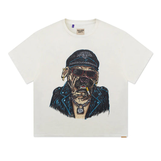 GALLERY DEPT OCT BIKER DOG TEE